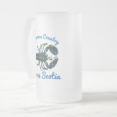 kreeft Bluenose Country Nova Scotia beer mok (Voorkant links)