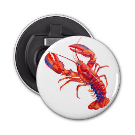 Kreeft Button Flesopener