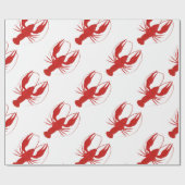 kreeft cadeaupapier (Vlak)