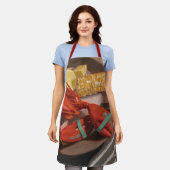 Kreeft Dinner All-Over Print Schort (Gedragen)