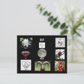 Kreeft geboortemaand juli ansichtkaart briefkaart