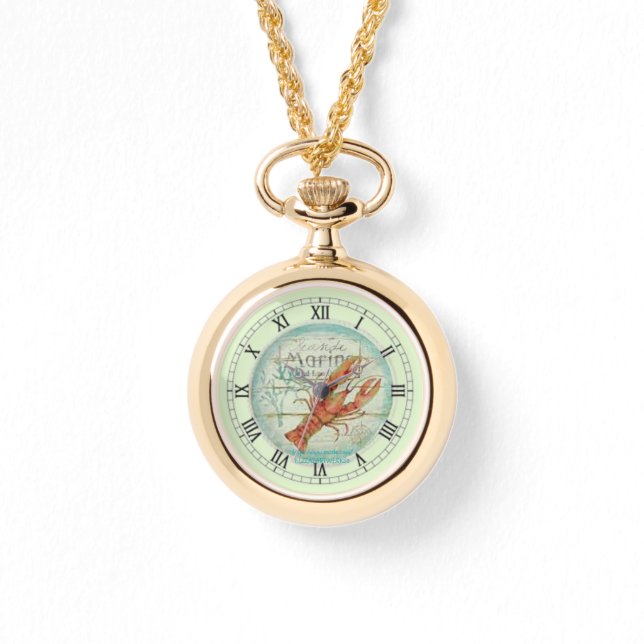 "Kreeft" Horloge (Voorkant)