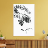 Kreeft in water canvas afdruk (Insitu (Woonkamer))
