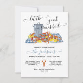 Kreeft Koken Picknick Barbecue Kaart (Voorkant)