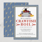 Kreeft Kook Summer Zeevruchten Barbecue Feest Kaart (Voorkant / Achterkant)