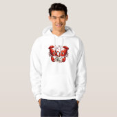 kreeft liefde puns hoodie (Voorkant volledig)