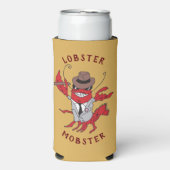 Kreeft Mobster 🦞 Funny Cartoon Gangster (Seltzer Voorkant)