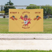 Kreeft Mobster 🦞 Funny Cartoon Gangster Spandoek (Insitu)