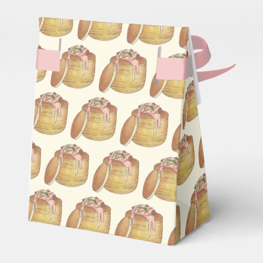 Kreeft Newburg Newberg Vis en zeevruchten Eten Ret Bedankdoosjes (Achterkant)