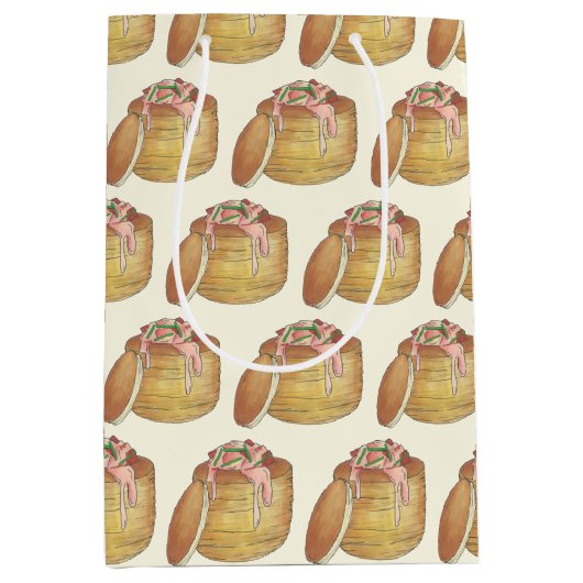 Kreeft Newburg Newberg Vis en zeevruchten Eten Ret Medium Cadeauzakje (Voorkant)