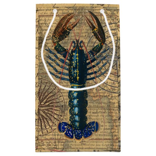 Kreeft Schelpdieren Zeevruchten Maine Classic Ocea Klein Cadeauzakje (Achterkant)