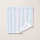 Kreeft schilderij nautisch blauw streep kust bad handdoek (Wasdoekje)