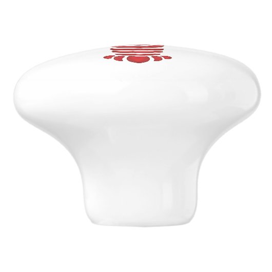 Kreeft Shack nautische kinderkamer Speelkamer Keuk Keramische Knop (Zijkant)