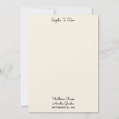 kreeft strand oceaan zomer new orleans bruiloft kaart (Achterkant)