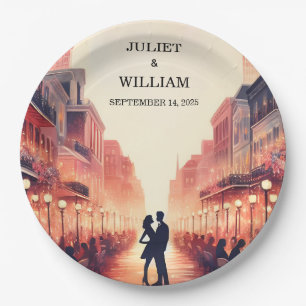 kreeft strand oceaan zomer new orleans bruiloft papieren bordje