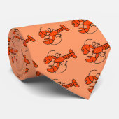 kreeft stropdas (Opgerold)