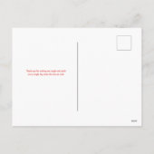 Kreeft Valentijnsdag Feestdagenkaart (Achterkant)