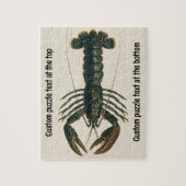  kreeft, zeezoogdier legpuzzel (Verticaal)