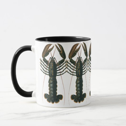  kreeft, zeezoogdier mok (Links)