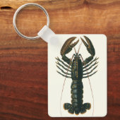 kreeft, zeezoogdier sleutelhanger (Voorkant)