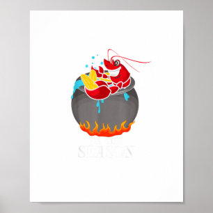 Kreeften Koken Is Het Seizoen Kreeft Kreeft Fu Poster