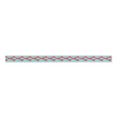 Kreeftenboil Crawfish Patterned Grosgrain Lint (Voorkant)