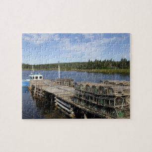 Kreeftenboot, Mushaboom, Nova Scotia, Canada Legpuzzel
