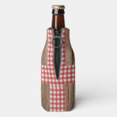 Kreeftenfeest Rivierkreeften Rustieke Verlovingsfe Flesjeskoeler (Fles Achterkant)