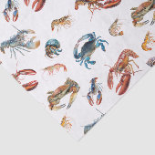 kreeftengarnaal van schaaldieren tissuepapier (Detail)