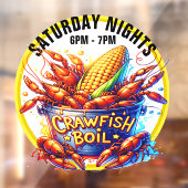 KREEFTENKOKERIJ RAAMSTICKER (Vel 2)