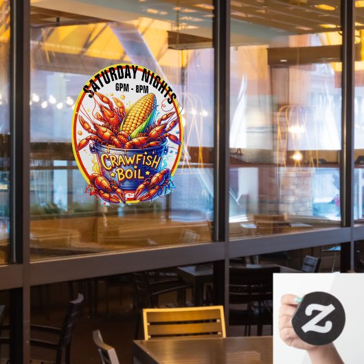 KREEFTENKOKERIJ RAAMSTICKER (Restaurant Raam)