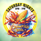 KREEFTENKOKERIJ RAAMSTICKER (Vel 3)