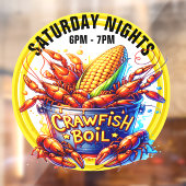 KREEFTENKOKERIJ RAAMSTICKER (Vel 2)