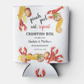 Kreeftfeest Verlovingsfeestje Bruid Blikjeskoeler (Voorkant)