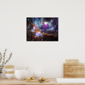 Kreeftnevel - Kosmisch Winterwonderland Poster (Keuken)