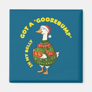 Kreeg A, Kippenvel In Mijn Buik, Gans, Kerstmis Magneet