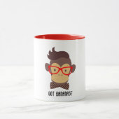 Kreeg bananen koele banaan pun grappige mok (Midden)