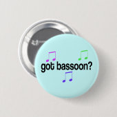Kreeg Bassoon Ronde Button 5,7 Cm (Voorkant /achterkant)