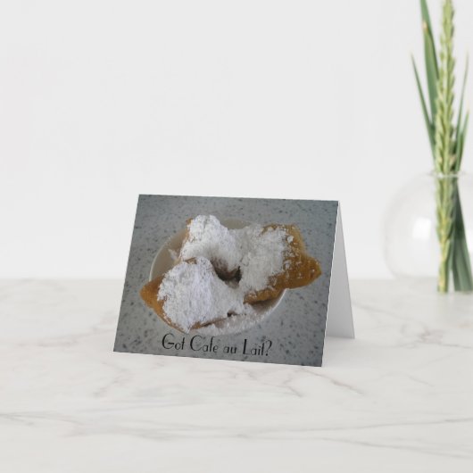 Kreeg Cafe au Lait briefkaart (Voorkant)