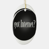 "Kreeg Internet", Internet, tekst kreeg Internet Keramisch Ornament (Rechts)
