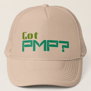 Kreeg PMP-Pet voor gecertificeerde projectmanagers Trucker Pet
