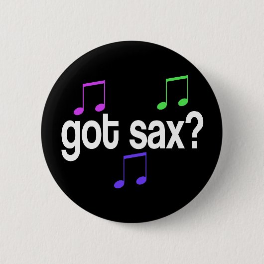 Kreeg Saxophone Music Button (Voorkant)