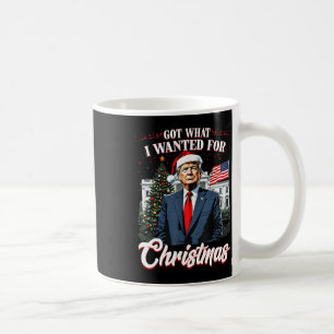 Kreeg wat ik wilde voor Kerstmis Trump 2024 4 Koffiemok