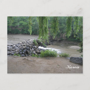 Kreek in Korea Briefkaart