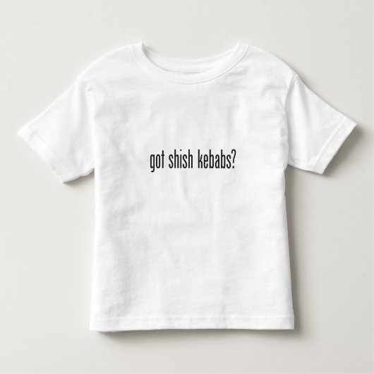 kregen shish kebabs kinder shirts (Voorkant)