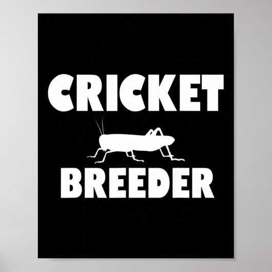 Krekelfokker Krekels Fokken Krekels Toekomst B Poster (Voorkant)
