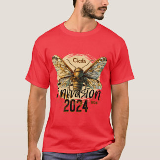 Krekelinvasie 2024 Summerour Hatch-familie T-shirt