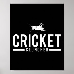 Krekels Vermalende Grappige Insect Grafiek  Poster
