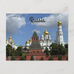 Kremlin Gebouwen Rusland Briefkaart