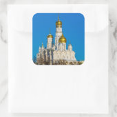 Kremlin Kremlin cathedrals Vierkante Sticker (Tas)